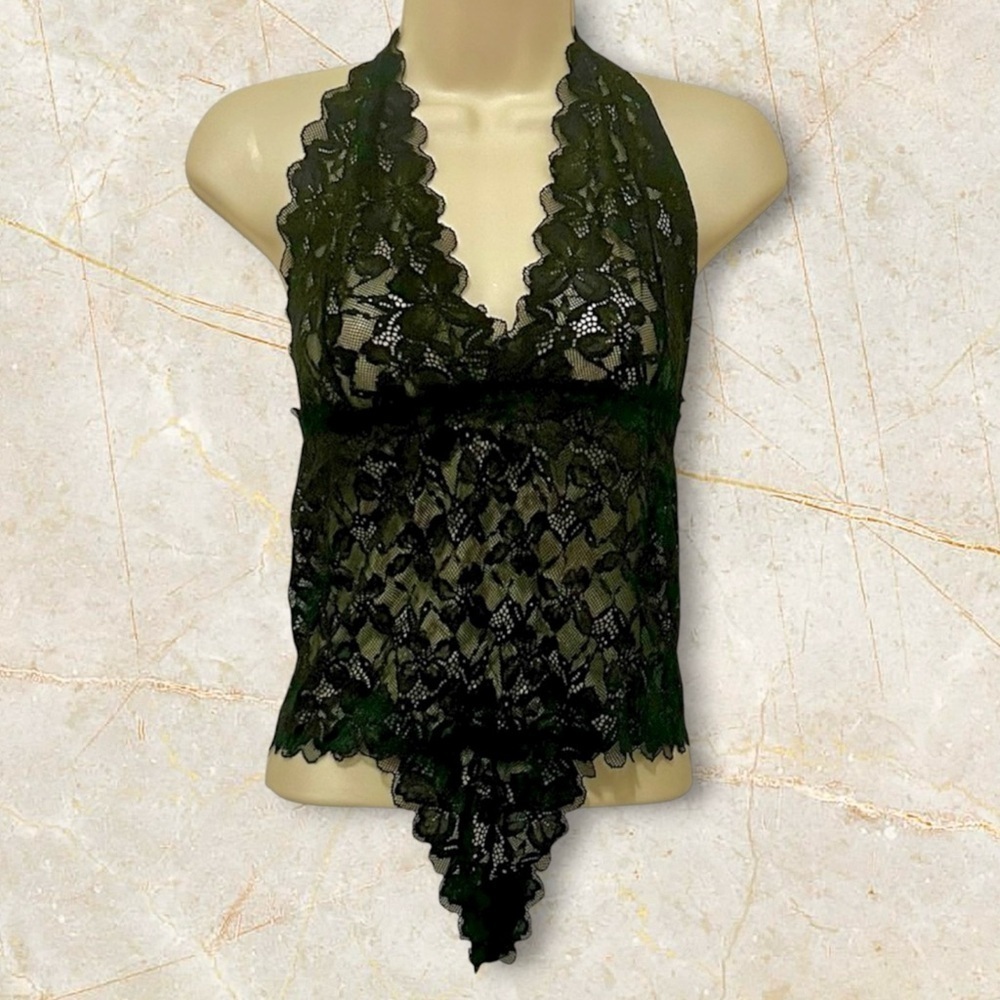 Black Lace Bodysuit Teddie Lingerie. New. Sizes Med, Large, XL - Picture 4 of 8